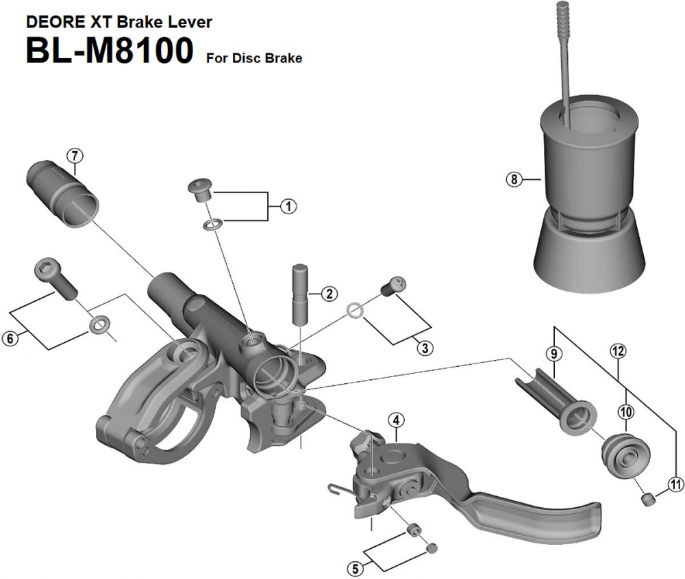 Coema 2 Paar / 4 Stück Fahrrad Hydraulische Bremsbeläge Halbmetallische  Beläge für Shimano Xt M445