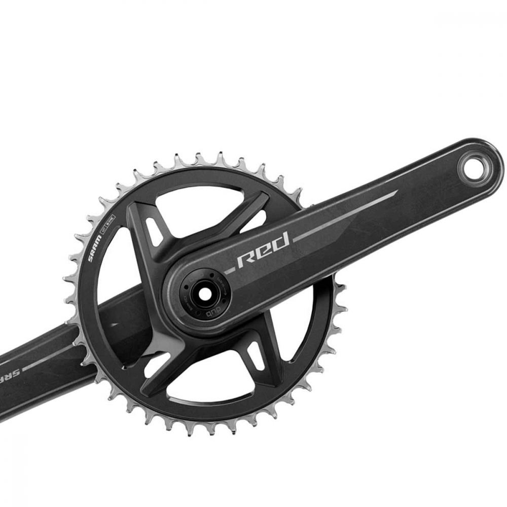 Sram RED XPLR E1 AXS Kurbel DUB Wide Kettenblatt 40 Zaehne 165 mm