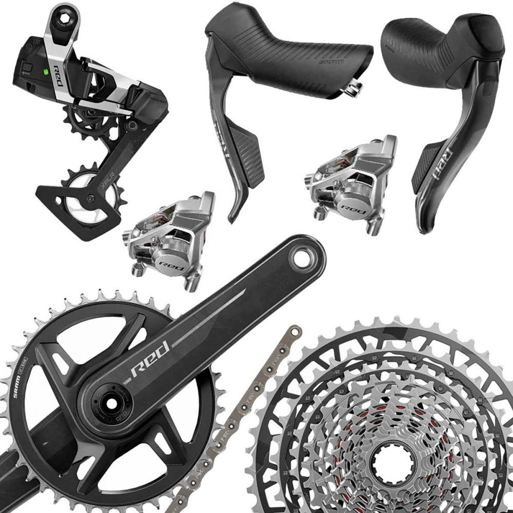 Sram RED XPLR AXS E1 Gravel Gruppe 13x1 fach UDH