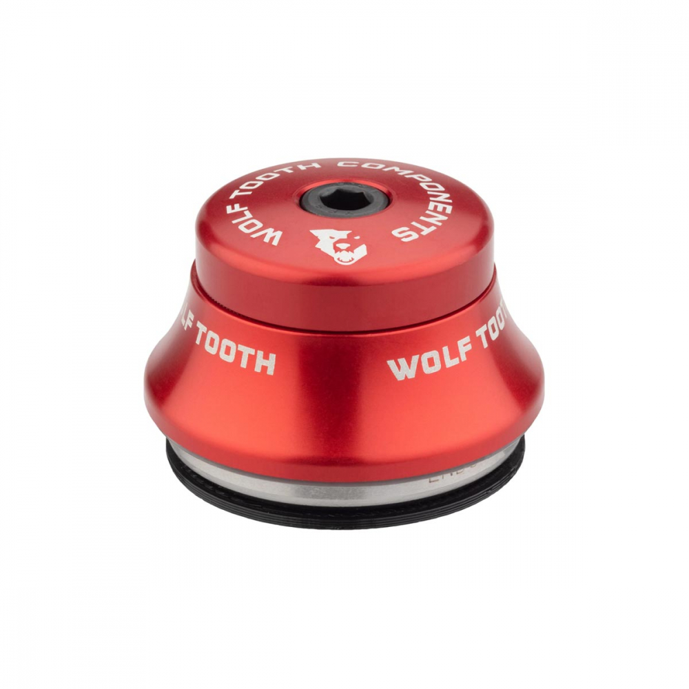 Wolf Tooth Premium Steuersatz Oberteil 1 1/8 Zoll | IS41 / 28,6mm Hoehe 15mm rot (copy)