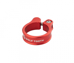 Wolf Tooth Sattelstuetzenklemme - 29,8mm geschraubt Aluminium rot
