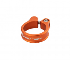 Wolf Tooth Sattelstuetzenklemme - 34,9mm geschraubt Aluminium orange
