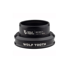 Wolf Tooth Premium Steuersatz Unterteil 1 1/8 Zoll | EC34/30 schwarz