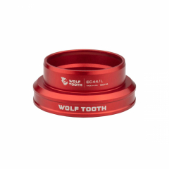 Wolf Tooth Premium Steuersatz Unterteil 1,5 Zoll | EC44/40 rot