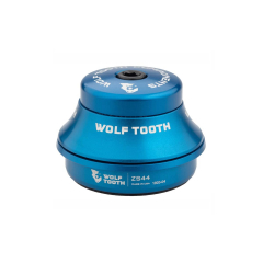 Wolf Tooth Premium Steuersatz Oberteil 1 1/8 Zoll | ZS44 / 28,6mm Hoehe 15mm blau