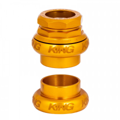 Chris King GripNut EC 34 Steuersatz | Sotto Voce gold 1 1/8 Zoll Gewinde