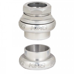 Chris King GripNut Steuersatz Sotto Voce silber| EC34 silver 1 1/8 Zoll Gewinde