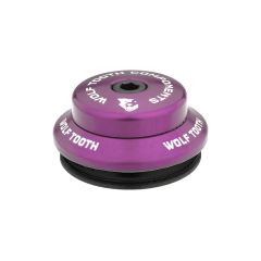 Wolf Tooth Premium Steuersatz Oberteil 1 1/8 Zoll | IS42 / 28,6mm Hoehe 8mm violett