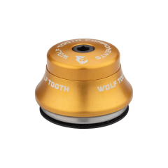 Wolf Tooth Premium Steuersatz Oberteil 1 1/8 Zoll | IS42 / 28,6mm Hoehe 15mm gold