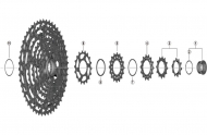 MTB Kassetten Ersatzteile