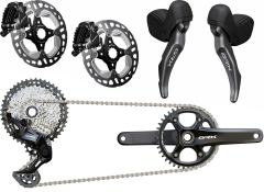 Shimano GRX 12-fach Gruppen + Kits