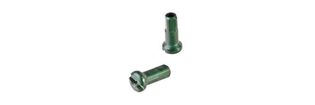 DT Swiss Aluminium Speichennippel 1,8 mm grün, 12 mm Länge