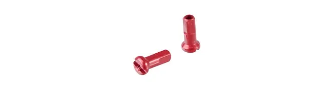 DT Swiss Aluminium Speichennippel 1,8 mm rot, 12 mm Länge