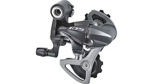 Shimano 105 Schaltwerk RD-5701-SS schwarz 10 fach short Cage