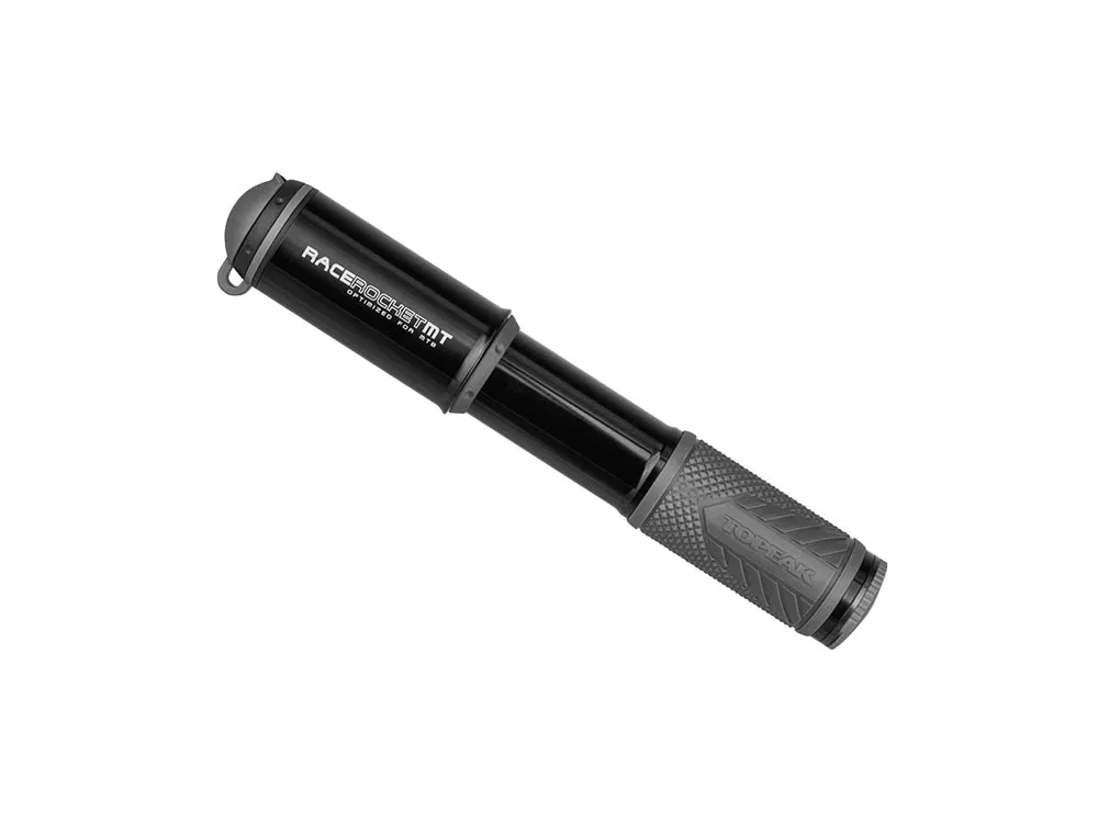 Topeak RaceRocket MT Minipumpe schwarz - 6 bar