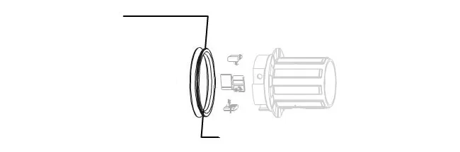 Mavic Lippendichtung für ITS4 und TS2 Freilaufkörper