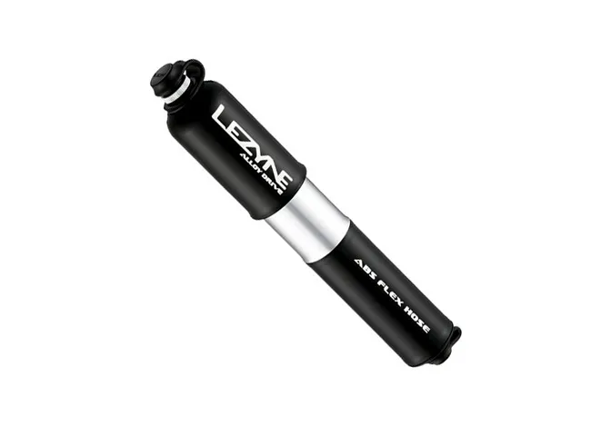 Lezyne CNC Alloy Drive MTB Minipumpe small schwarz 6,2 Bar