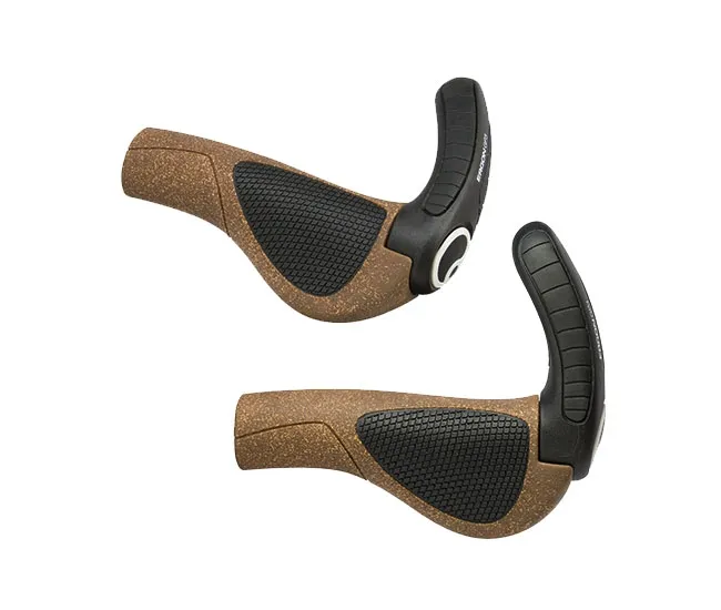 Ergon GP 3 Lenkergriffe Biokork 3-Finger Bar Ends Grösse L