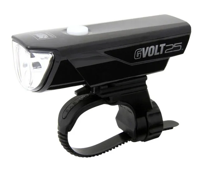 CatEye GVolt 25 Frontlampe LED 25 Lux incl Akkus