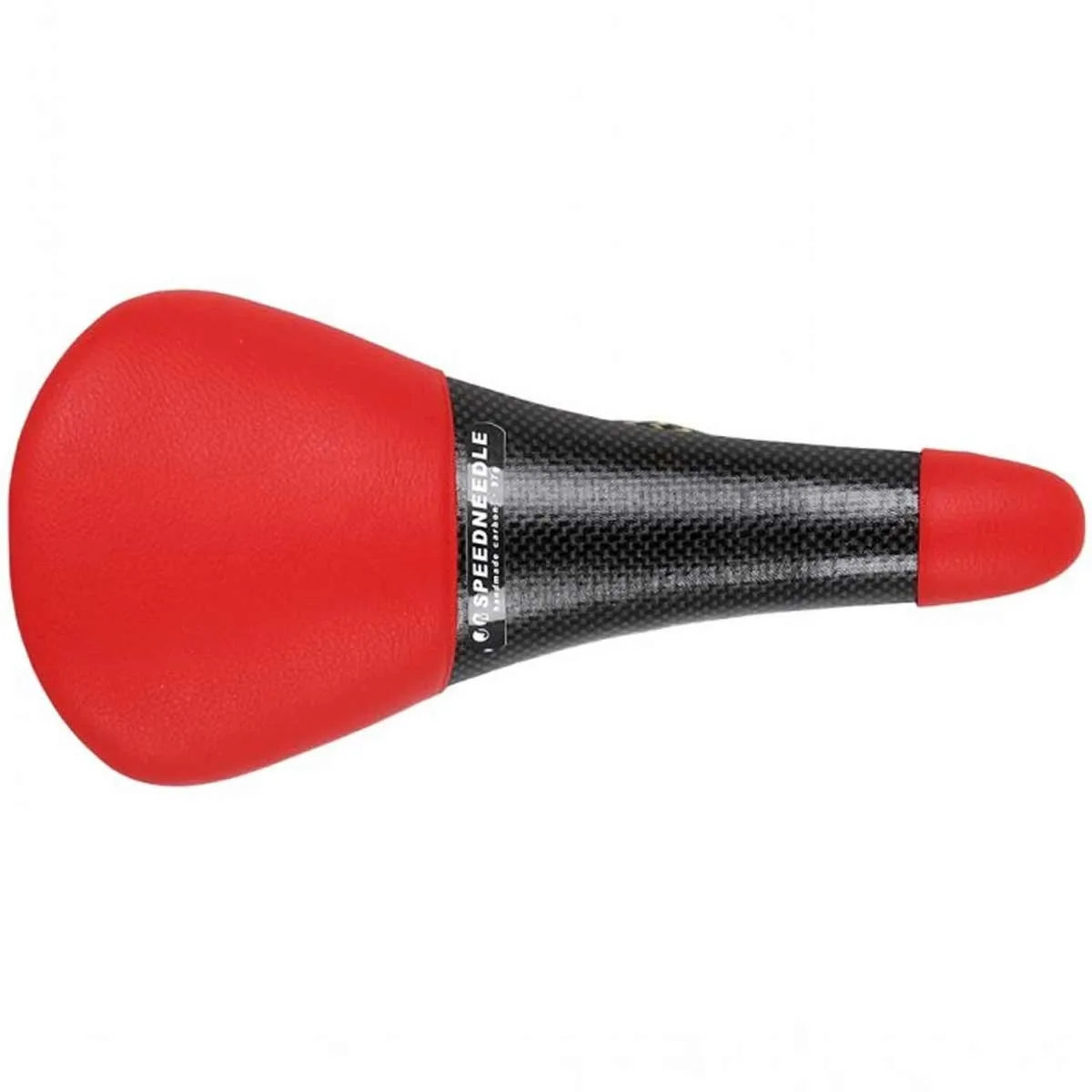 Tune Speedneedle Carbon Sattel schwarz-rot Gestell Carbon