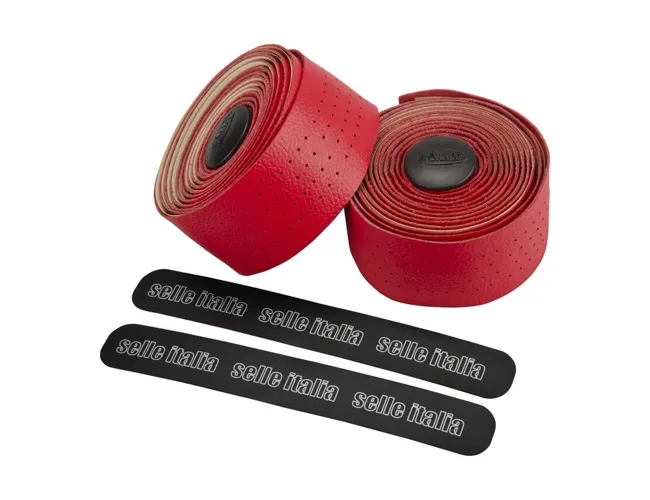 Selle Italia Lenkerband Smootape Classica Leder rot