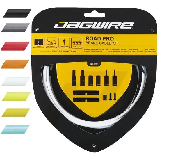 Jagwire Road Pro Bremszugset schwarz