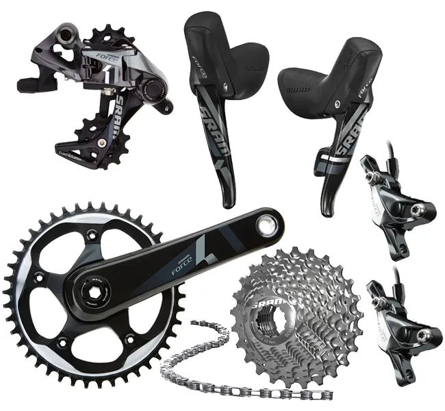 Sram Force 1 Gruppe Disc Flat Mount BB30