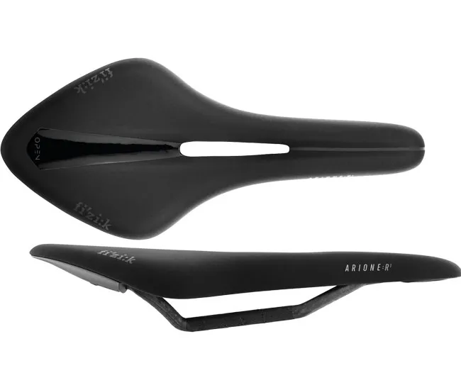 Fizik Arione R1 Open Sattel Gestell Carbon Regular 132mm schwarz