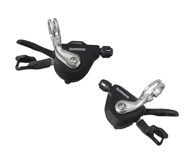 Shimano Ultegra Schalthebel SL-RS700 Rapidfire Schelle silber Satz 11x2 fach incl Schalt-Aussenhülle