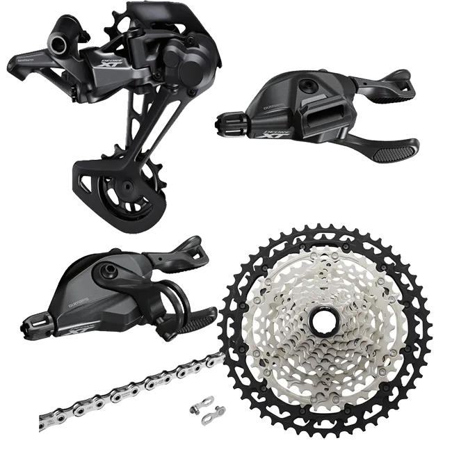 Shimano XT Upgrade-Kit M8100 MTB 12x1 fach Kassette 10-51 Zähne