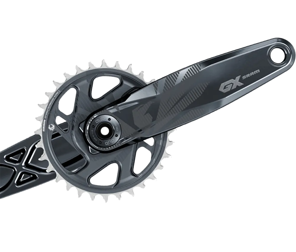 Sram GX Eagle Kurbel DUB 32 Zähne Boost148 lunar 165 mm