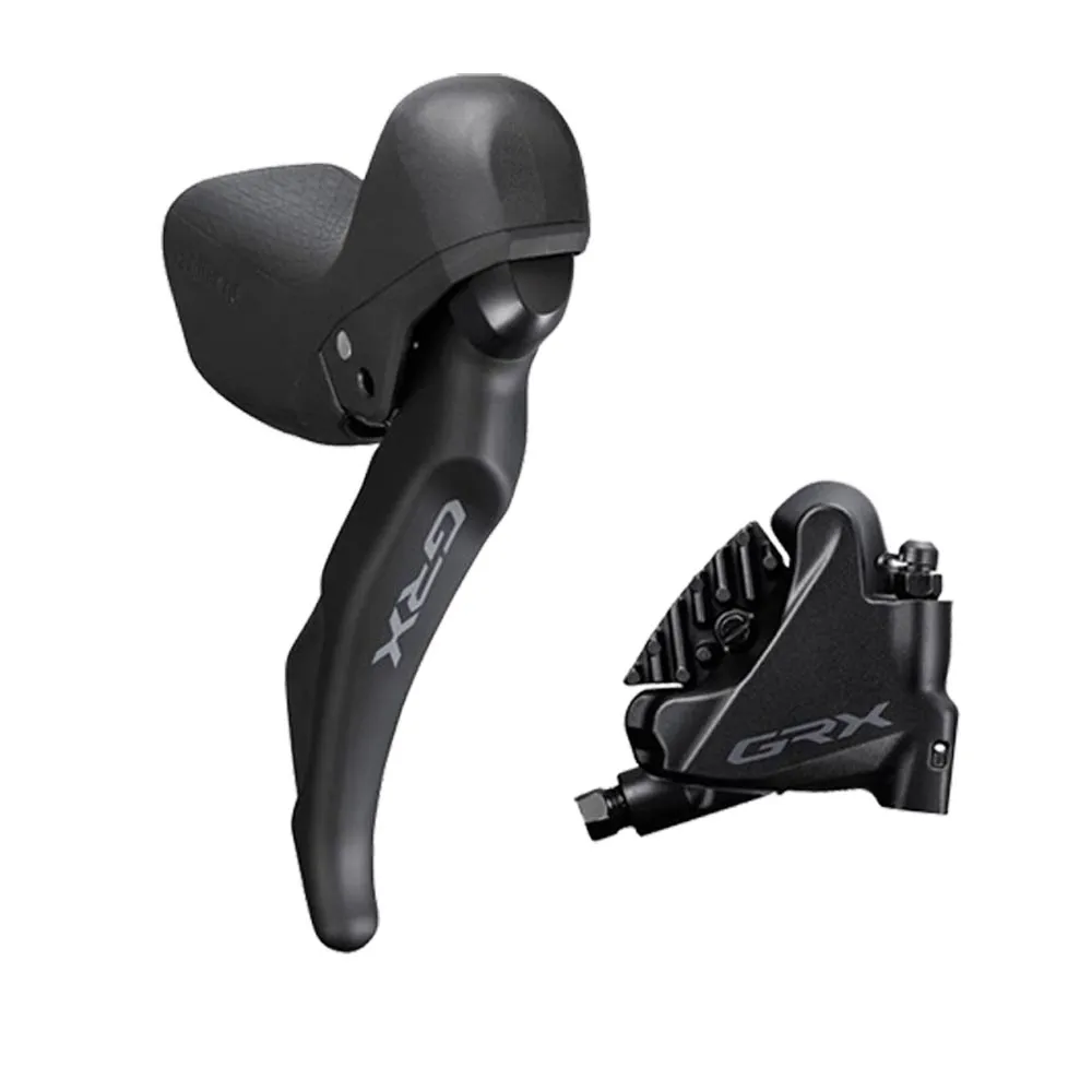 Disc Shimano GRX STI Dual Control ST-RX600 rechts 11 fach + BR-RX400 Flat Mount Scheibenbremse