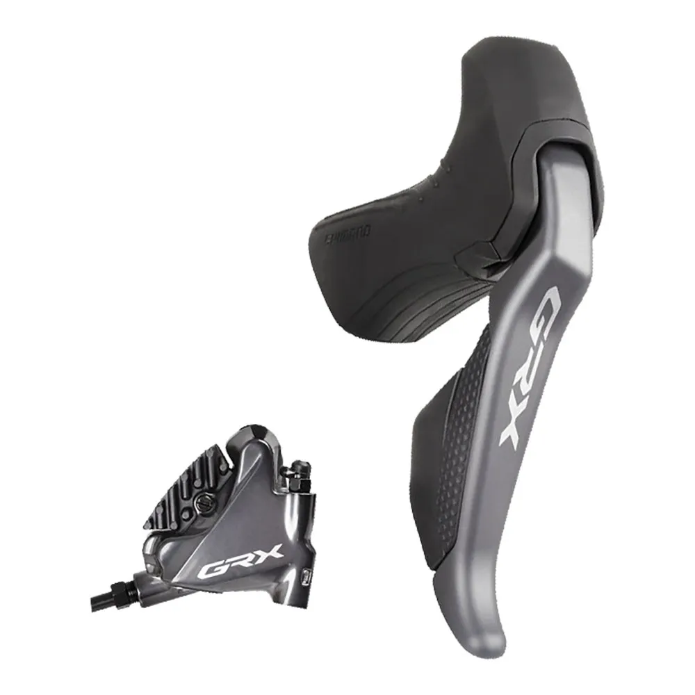 Disc Shimano GRX Di2 STI Dual Control ST-RX815 rechts 11 fach + BR-RX810 Flat Mount Scheibenbremse