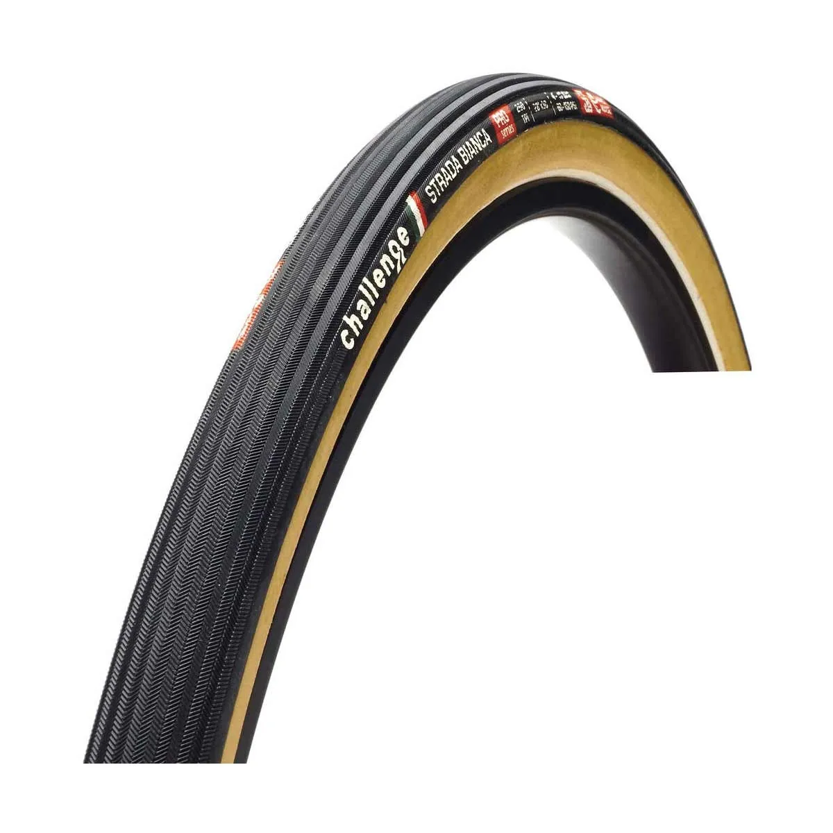 Challenge Strada Bianca Pro TLR 30x622 Faltreifen tubeless schwarz-braun