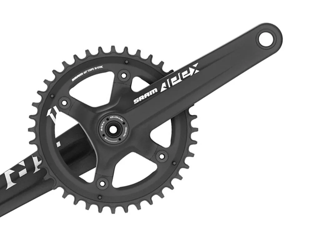 Sram Apex 1 BB30 Kurbel X-Sync Abstufung 42 Zähne 1 fach 170 mm