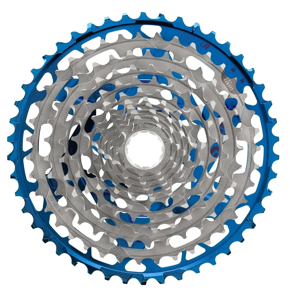 e*thirteen Helix Race XD Kassette 11 fach Abstufung 9-46 Zähne nickel-blue