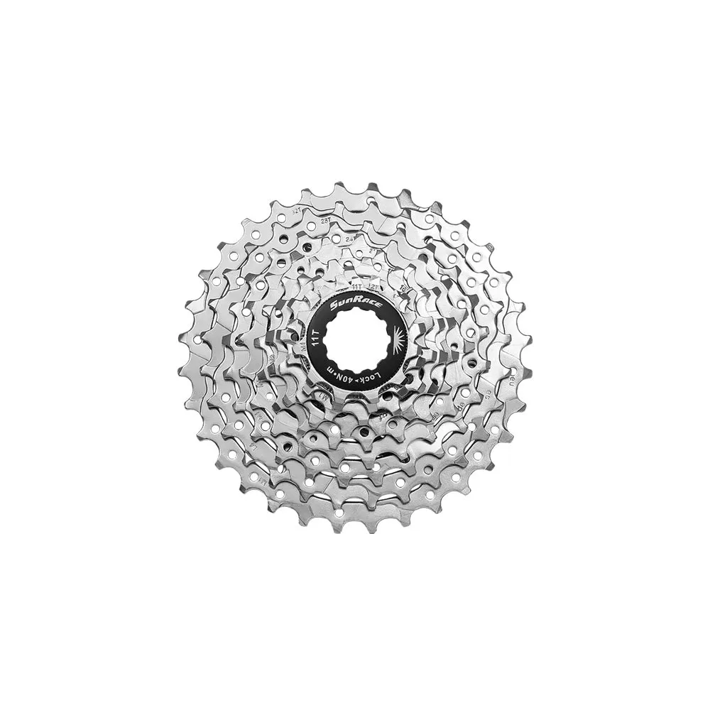 SunRace CSM96 9AU Kassette MTB HG 9-fach Abstufung 11-32 Zähne nickel