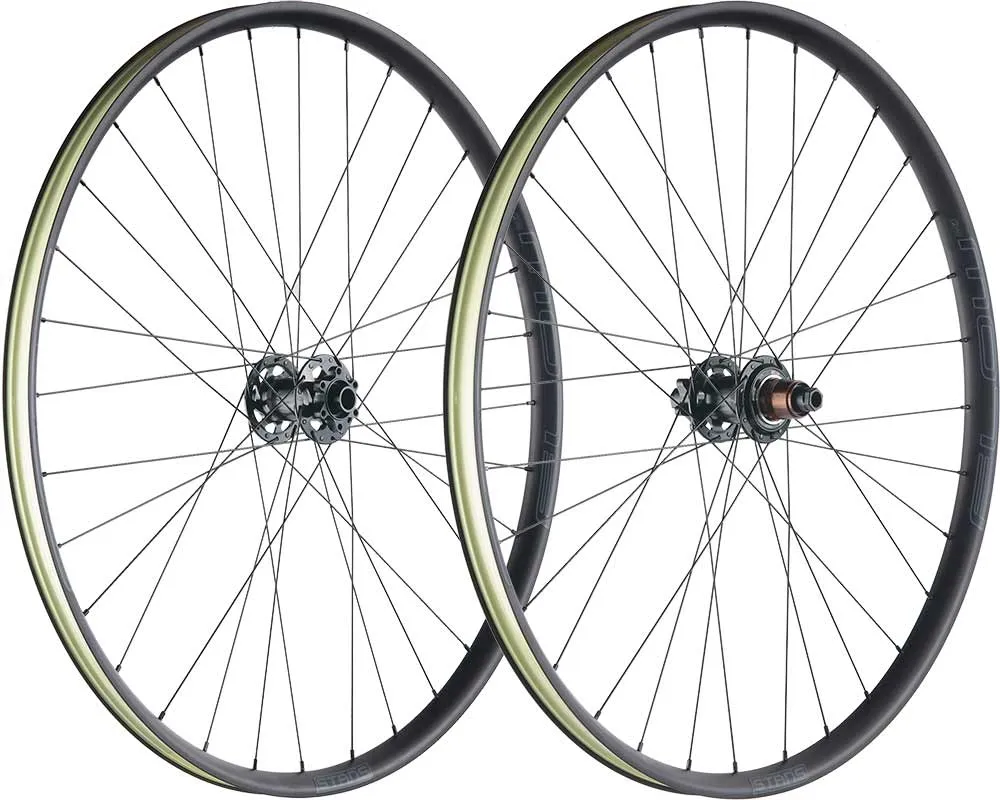 Stans NoTubes Crest MK4 Gravel Laufradsatz 28 Zoll M-Pulse Disc 6 Loch Rotor Sram XD/XDR