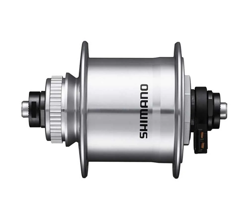 Shimano Nabendynamo DH-UR700 Silber 32 Loch Disc Centerlock SSP 9x100mm