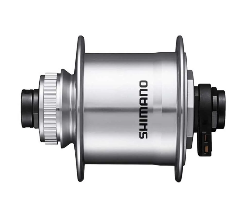 Shimano Nabendynamo DH-UR705 Silber 32 Loch Disc Centerlock 12x100mm