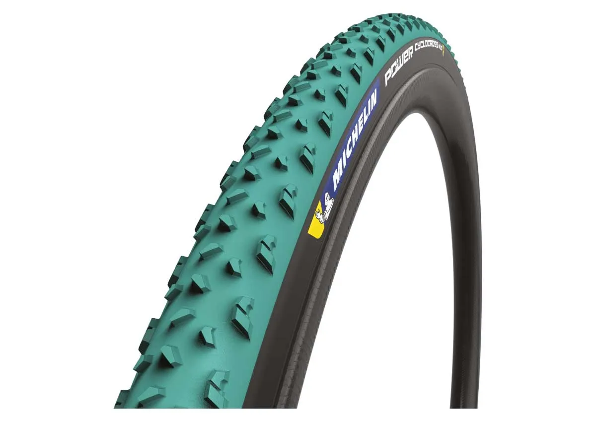 Michelin Power Cyclocross MUD Reifen Competition Line 33 x 622, faltbar, schwarz grün