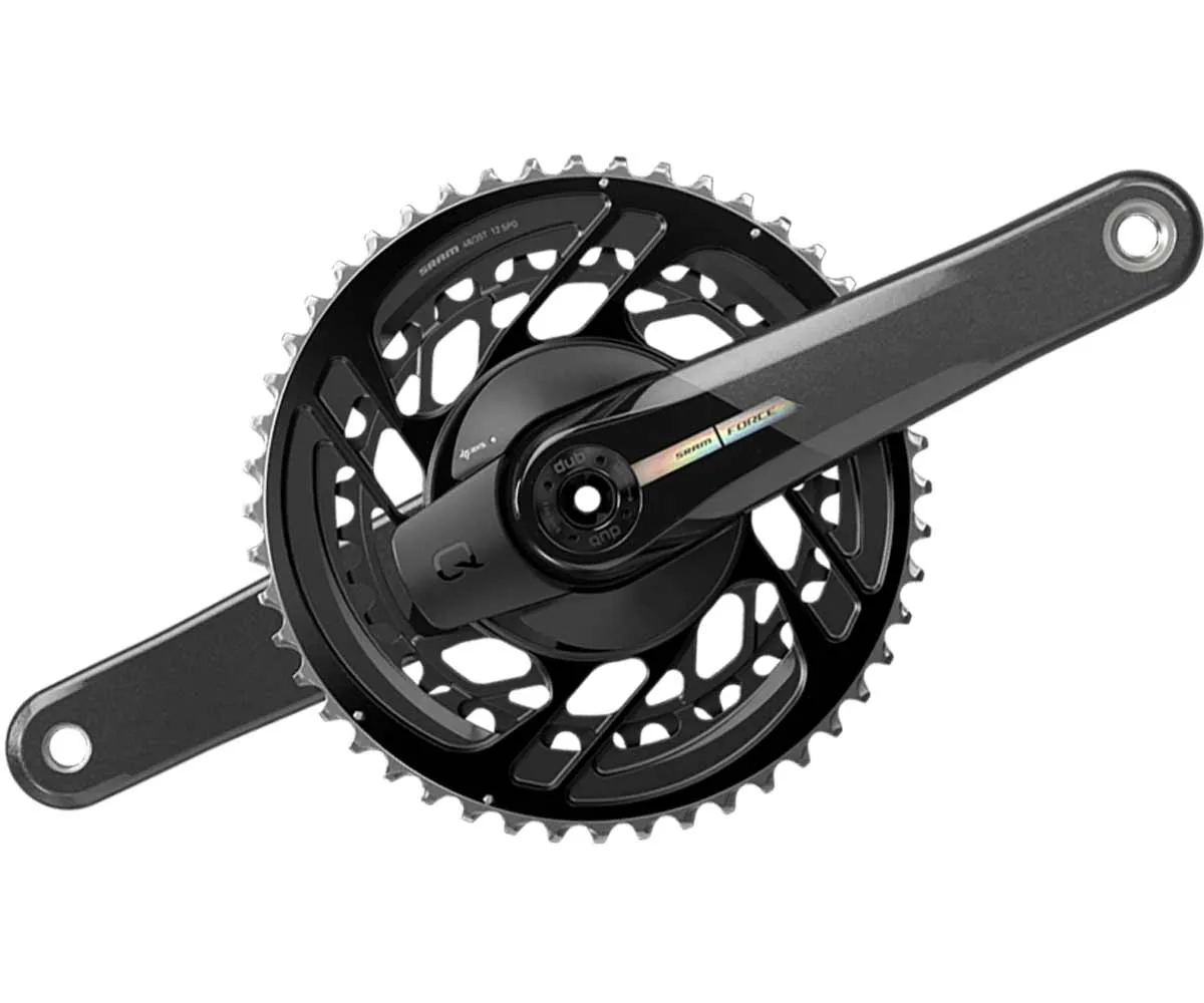 Sram Force AXS Quarq Powermeter DUB 12x2 fach Abstufung 48-35 Zähne 167,5 mm Mod 24