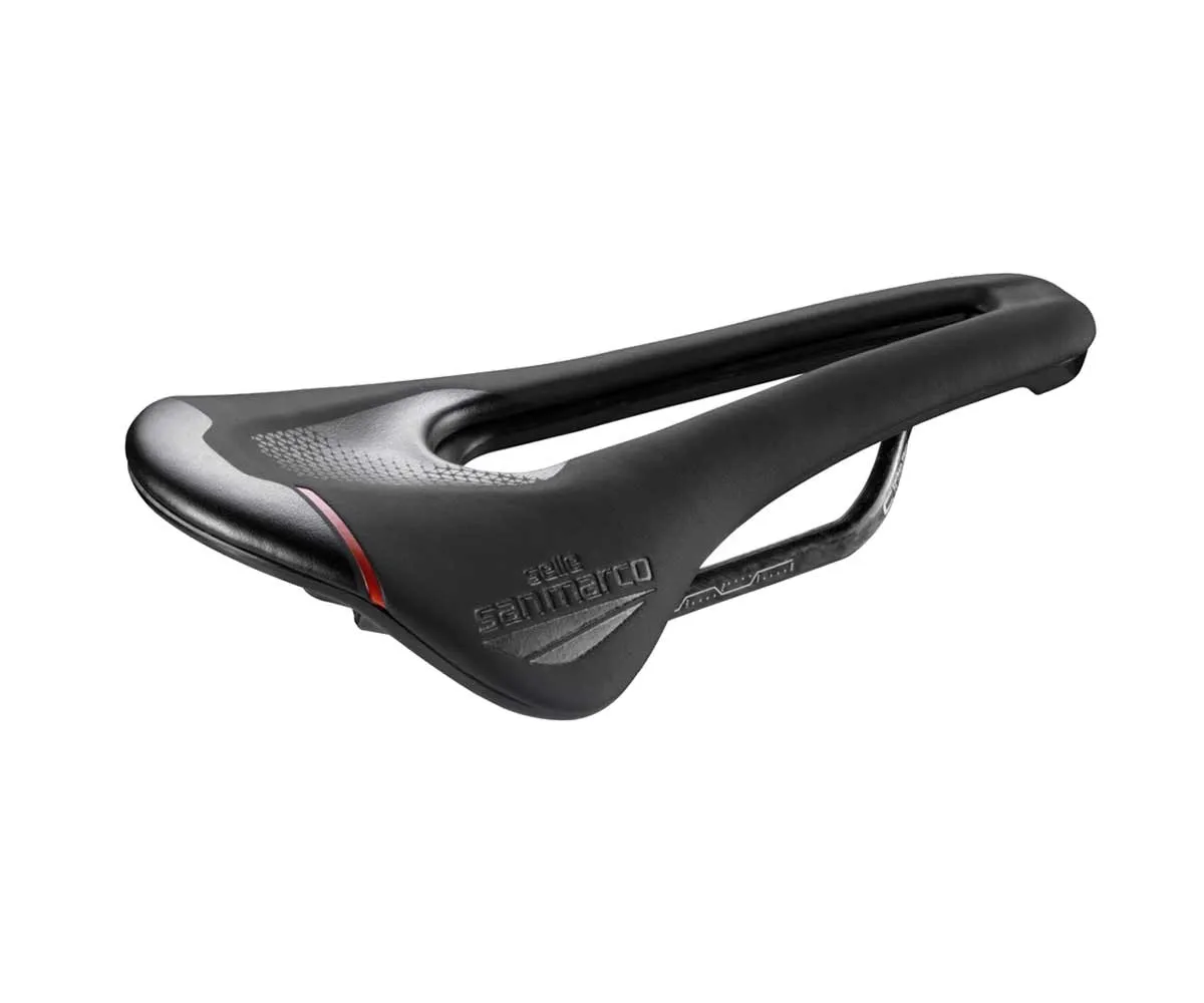 Selle San Marco ShortFit 2.0 Carbon FX Sattel Wide L3 schwarz Gestell Carbon