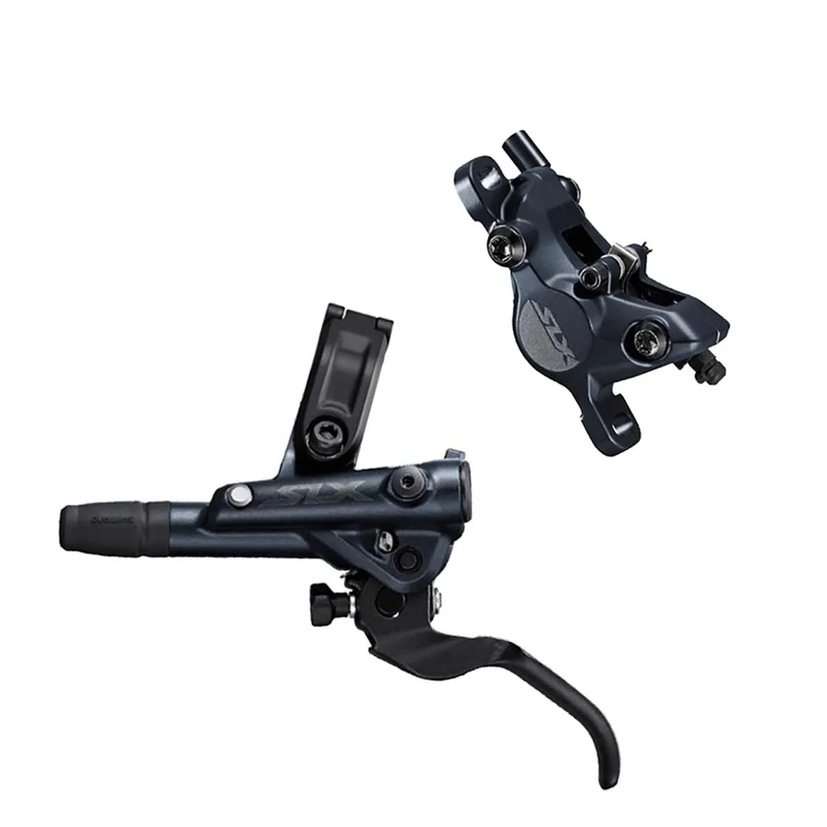 Scheibenbremse Shimano SLX M7100 Hinterrad Griff rechts 2 Kolben Bremssattel BR-M7100