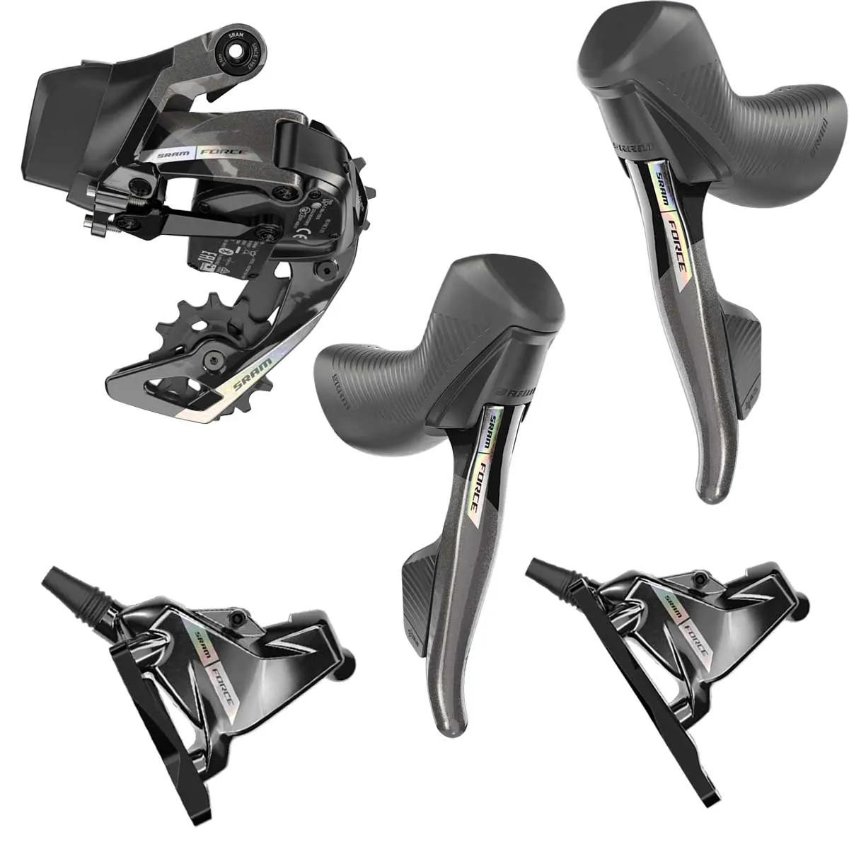 Sram Force XPLR AXS Upgrade-Kit D2 Disc Flatmount 1x12 fach