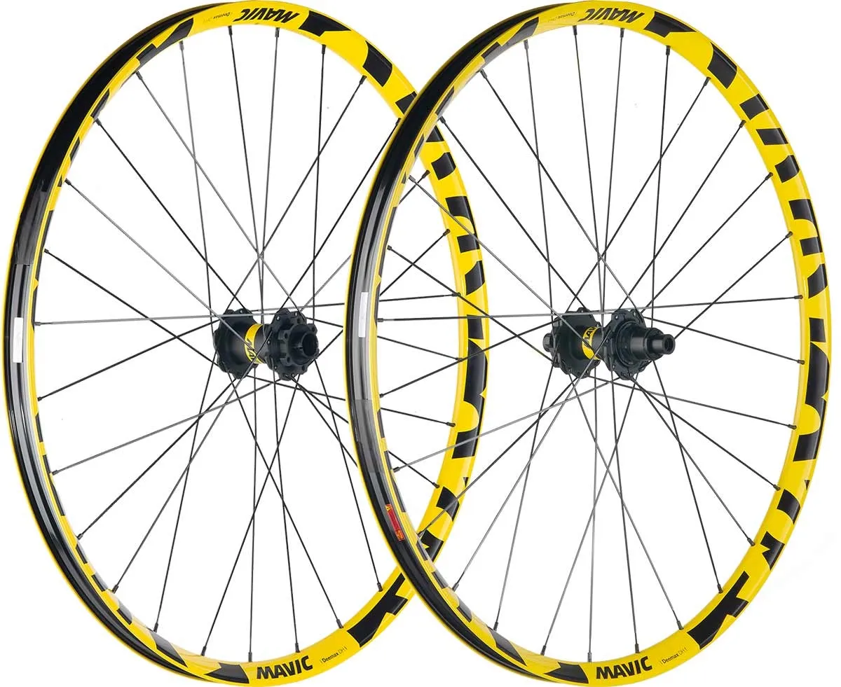 Mavic Deemax DH YLW 29 Zoll Laufradsatz Boost Disc 6 Loch