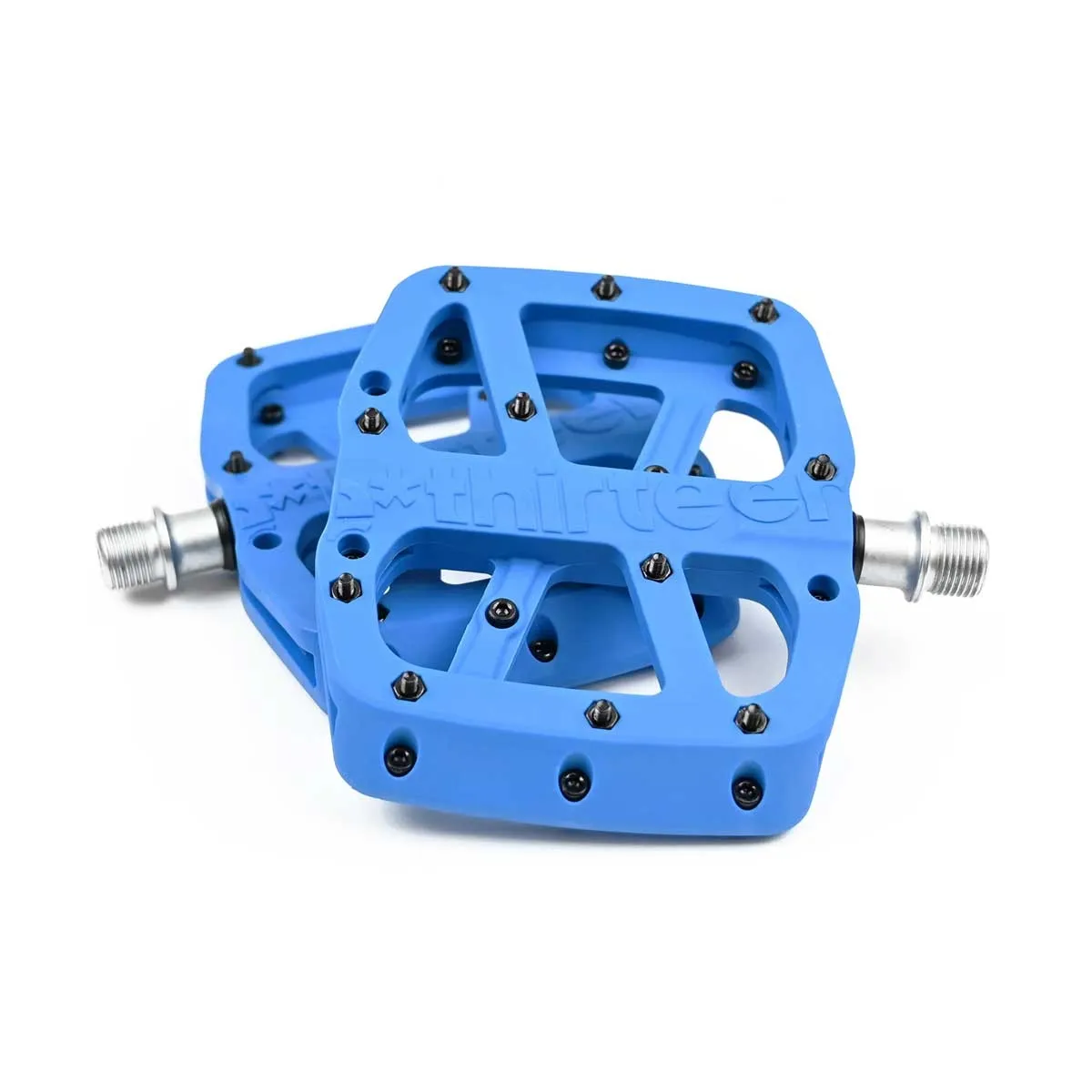 e Thirteen Base Plattform Pedal blau