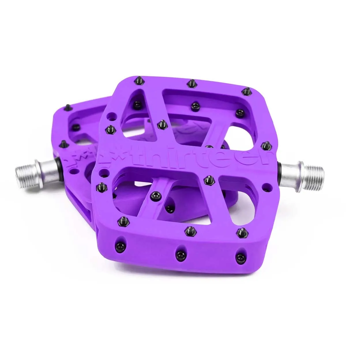 e Thirteen Base Plattform Pedal violett