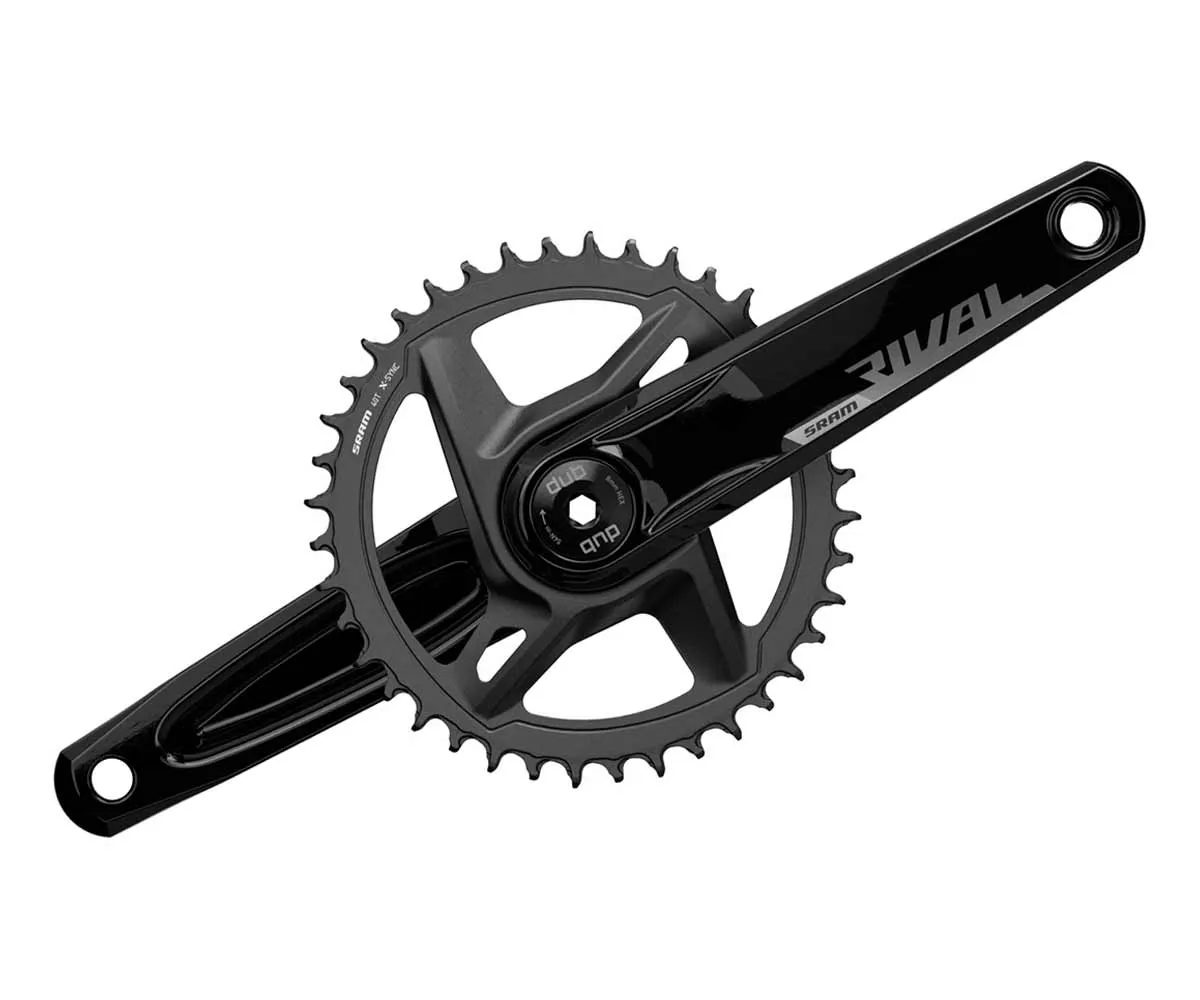 Sram Rival AXS Kurbel DUB Wide 12x1 fach Abstufung 40 Zähne 170 mm