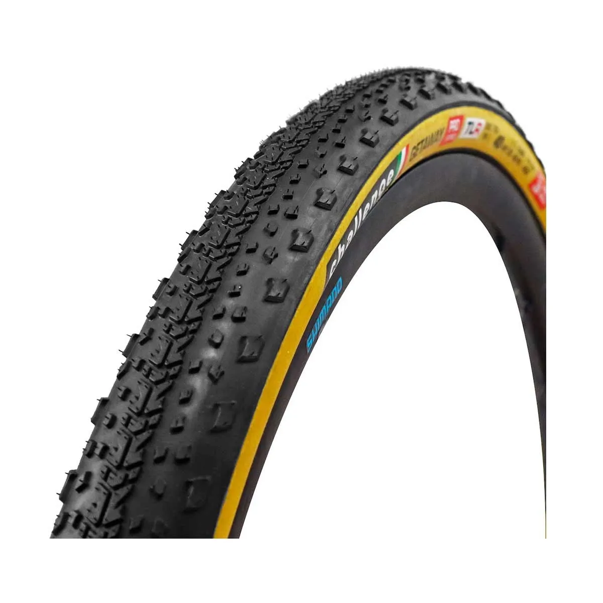 Challenge Getaway Pro TLR Gravelreifen 260 TPI handemade tubeless ready 40x622 schwarz-braun